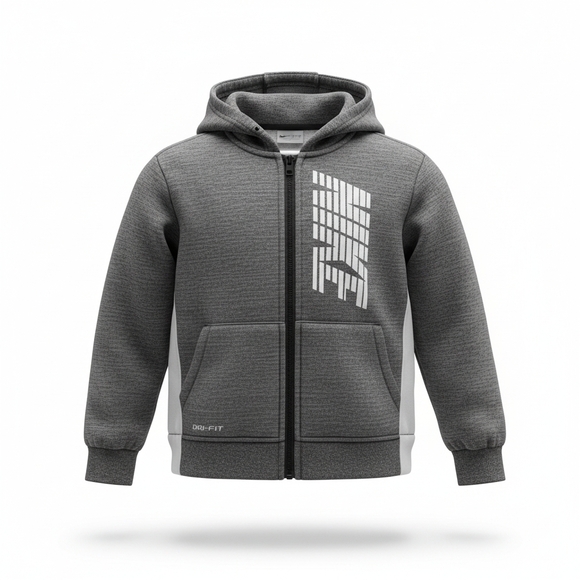 Nike Charcoal Zip-Up and Sweatpants Set - Boys 3T - Picture 5 of 5